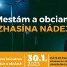 Protestná iniciatíva s názvom „Mestám a obciam zhasína nádej.“